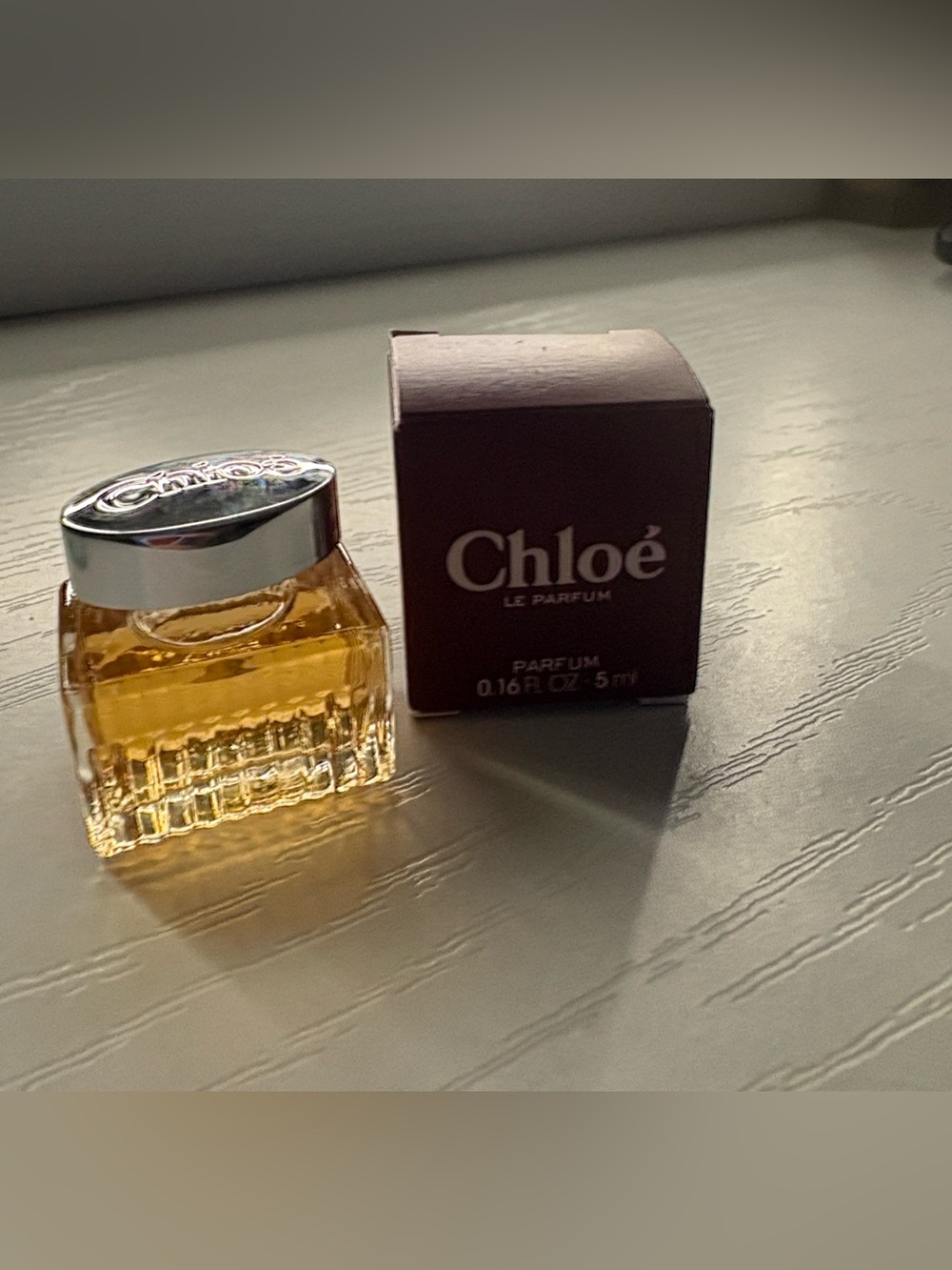 Chloé Le Parfum Mini Perfume Bottle - Amber Liquid
